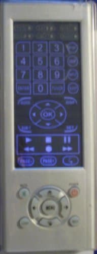 Vextra 6 in 1 Universal Remote Control w/ Backlit Touch Panel