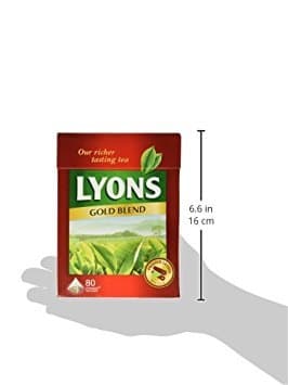 Lyons Gold Blend Tea. 3 Pack X 80 Bags
