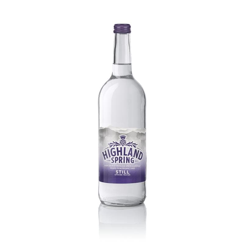 Highland Spring Still Water Glass 750ml