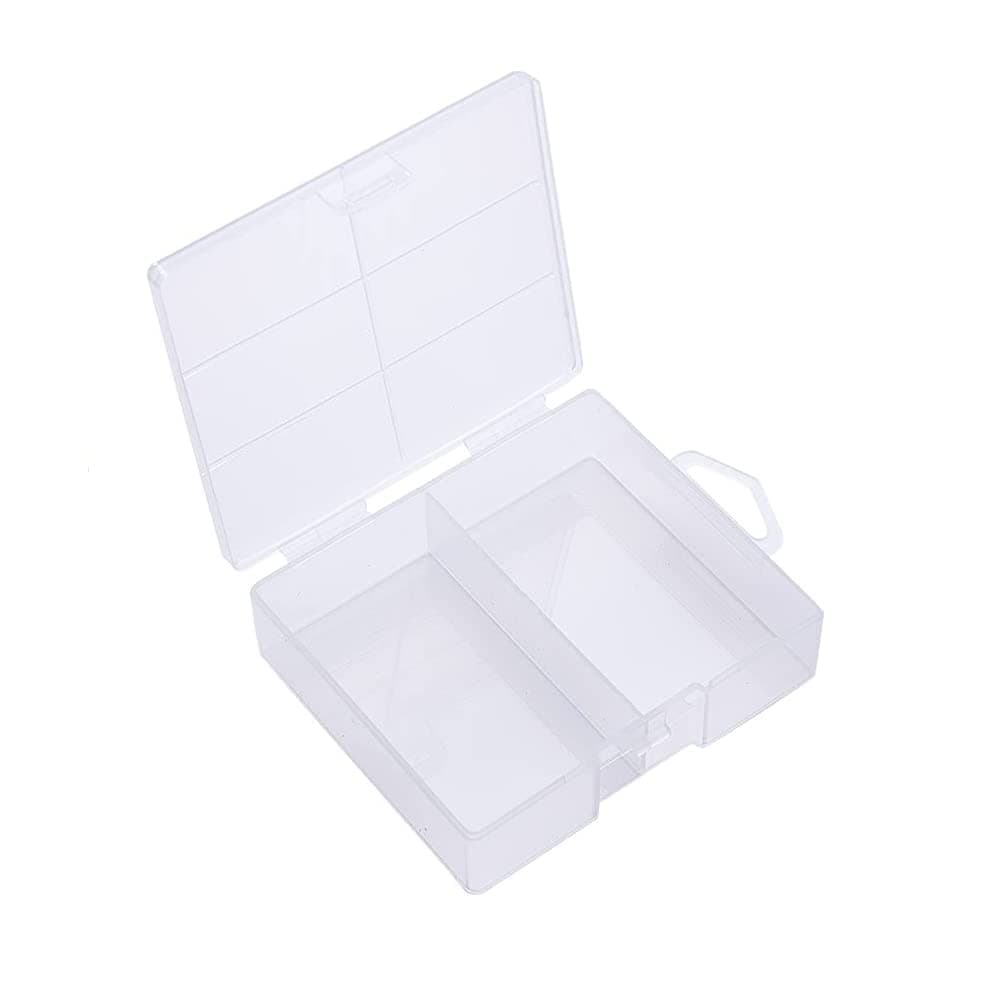 24 x AA Battery Storage Case Holder Organizer Box Transparent