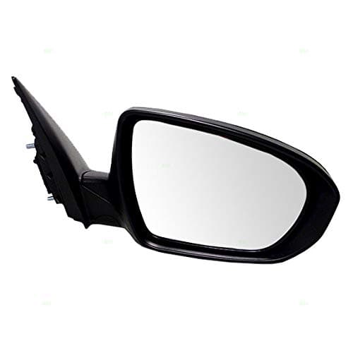 Brock Replacement Passengers Power Side View Mirror Heated Signal Ready-to-Paint Compatible with 2011-2014 Optima 876202T130