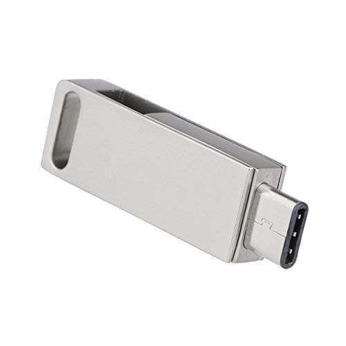 SETAYO 64GB USB-C to USB 3.0 Flash Drive Memory SticK with Keyring for MacBook Pro, Samsung Chromebook Plus, Nexus 6P 5X, Google Pixel, LG G5, HTC 10 and More -Style F