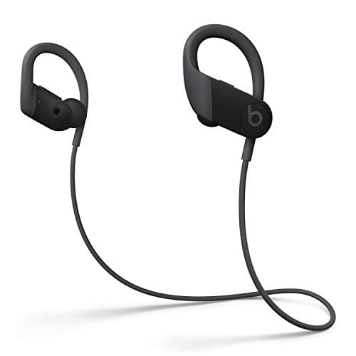 Powerbeats High-Performance Wireless Earphones - Apple H1 Headphone Chip, Class 1 Bluetooth, 15 Hours Of Listening Time, Sweat Resistant Earbuds, Built-in Microphone - Black (Latest Model)