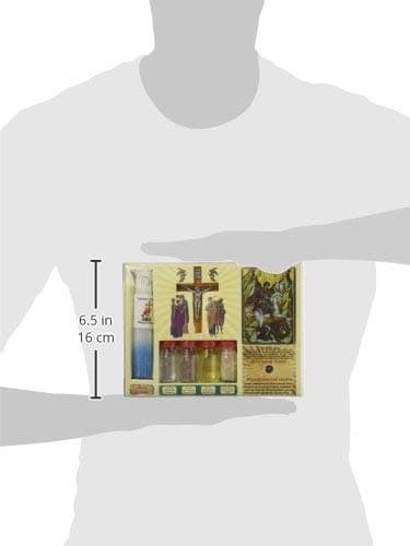 聖地 7インワン 聖水 土 油 クロス お香 キャンドル アイコン 大きなエルサレムセット