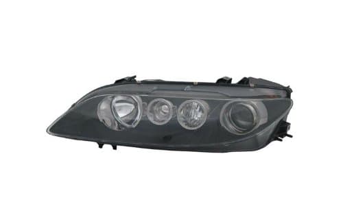 2006 2007 2008 Mazda 6 (excluding Speed6 Models) Headlight Headlamp Composite Halogen (with Black Bezel Housing) Front Head Light Lamp Set Pair Left Driver And Right Passenger Side (06 07 08)
