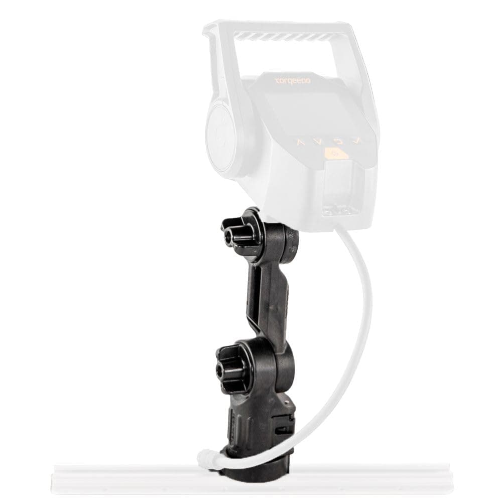 YakAttack Throttle Mount with LockNLoad Mounting System | Compatible with Torqeedo & Newport Vessels Electric Outboard Motors | Adjustable Kayak Throttle Holder | Made in America | Kayak Accessories