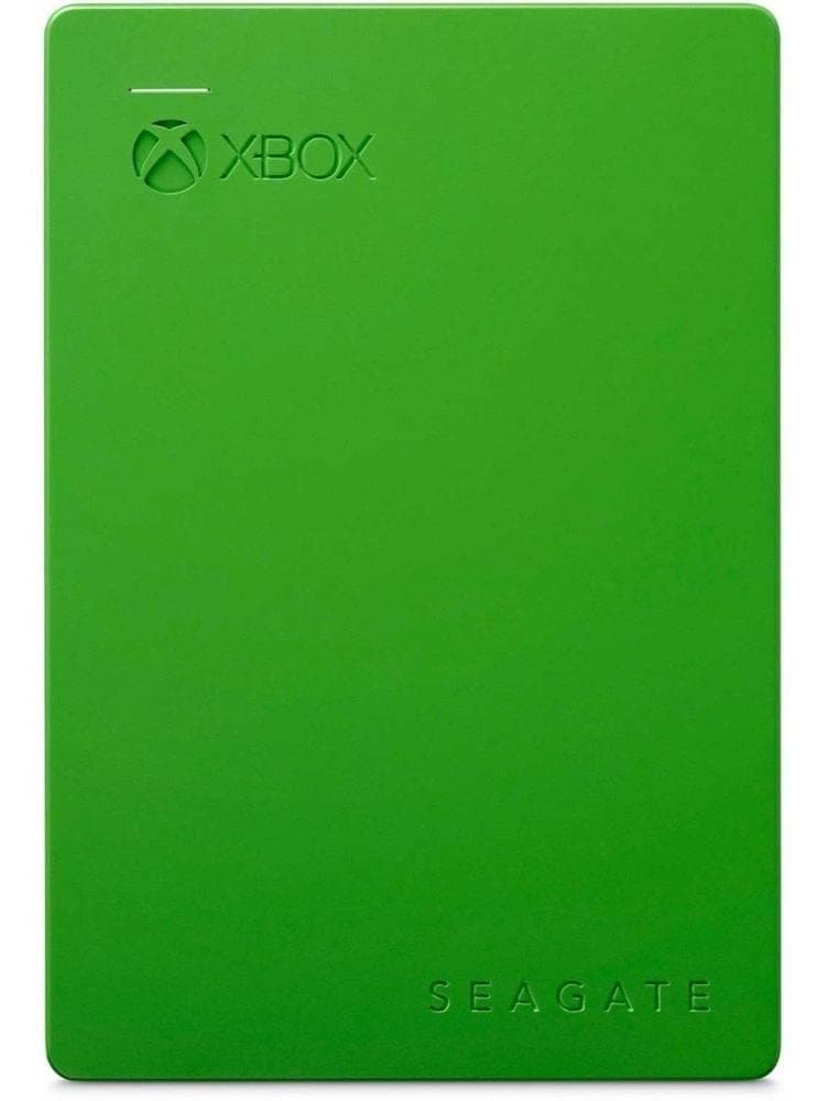 Seagate Game Drive for Xbox, 2 TB, External Hard Drive Portable HDD, Designed for Xbox One, and Two-year Rescue Services (STEA2000403) , Green