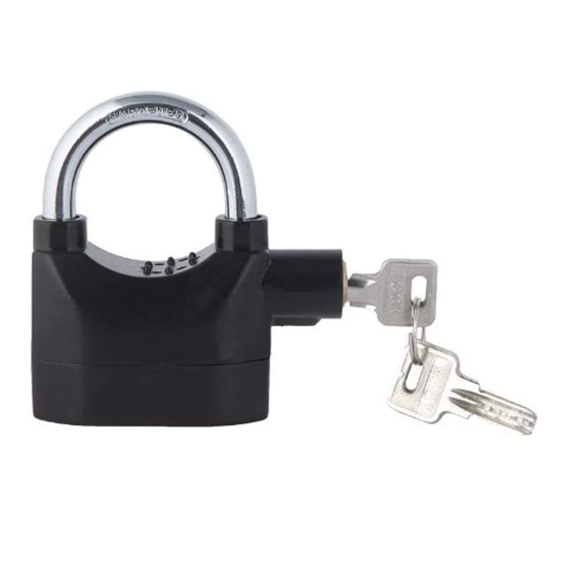 Elevea ๐๐ ๐๐๐๐ซ๐ฌ ๐๐๐ซ๐ซ๐๐ง๐ญ๐ฒ Security Alarm Lock with Motion Sensor, Loud Alarm System antitheft Technology Alarm Lock for Home, Cycle and Bicycle.