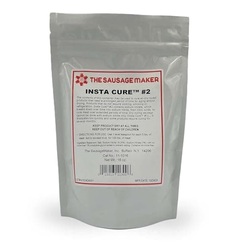 The Sausage Maker Insta Cure #2 (Prague Powder 2) - Curing Salt for Meat and - 1 lb. -