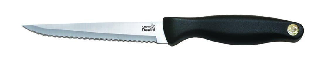 Kitchen Devils S8602003 Lifestyle Kitchen Knife, Black, 30x8.5x2 cm