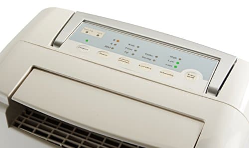 Aqua Dry Large Quiet Desiccant Dehumidifier. 7 Litre Capacity. Includes Air Ioniser - Perfect for Garage, Bedroom, Living Room, Shed, Office & Home.