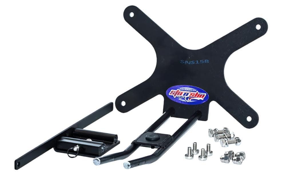 Front License Plate Bracket Compatible with 2003-2006 Chevrolet SSR (SNS158)