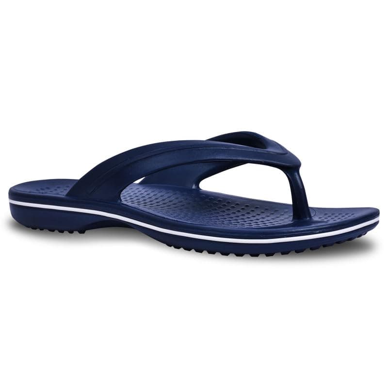 Paragon Lightweight Black and White Flip Flops for Men