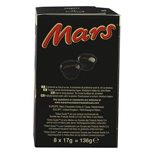 Dolce Gusto Mars Hot Chocolate 8 Pods