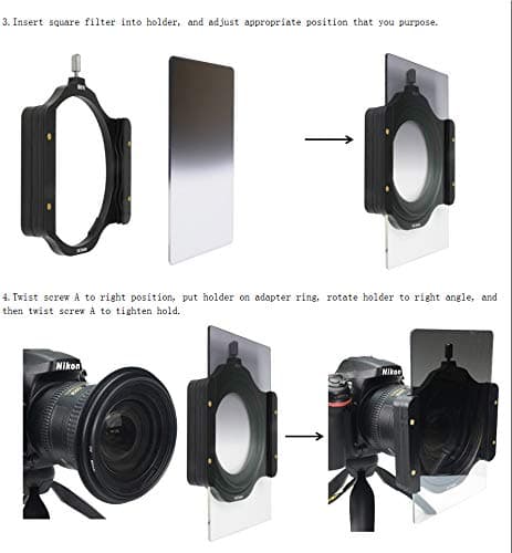 SIOTI Adapter Ring Fit for SIOTI Filter Holder (77mm)