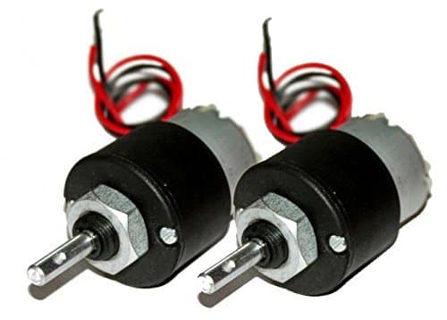 easy electronics Metal Set Of 2 - Easy Electronics 12V Dc Gear Motor (Geared Motor) - 300 Rpm