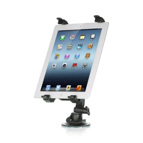 Windshield Dashboard Universal Car mount holder For iPad, tablet and e-reader also XL GPS. Compatible with Kurio : 7s tablet