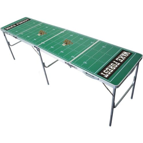 Wake Forest Deamon Decons 2x8 Tailgate Table by Wild Sports