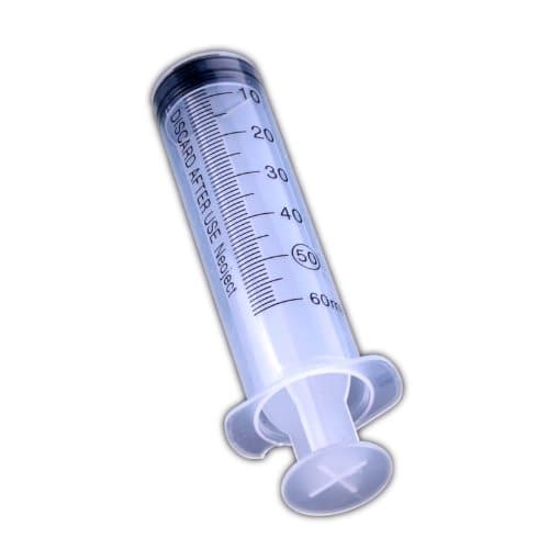 Ostart 60ml Plastic Disposable Syringe Terumo for Measuring Hydroponics Nutrient Kit