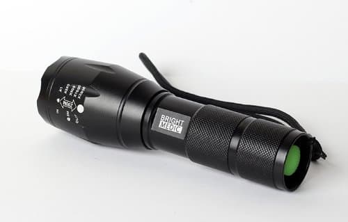 420 Lumen “Bonfire Wizard,” UltraBright Cree LED Tactical Flashlight, AAA Batteries