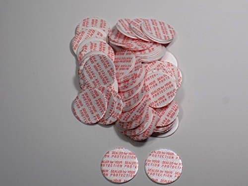 24 mm Pressure Tamper Evident Bottle Seals 100 Pack