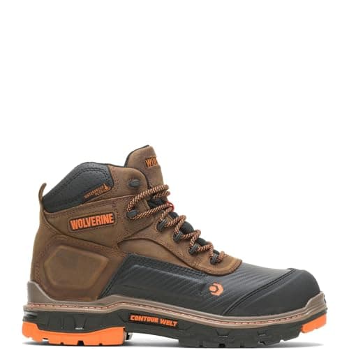 Wolverine Men's Overpass Composite Toe Waterproof Work Boots