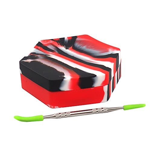 YHSWE Large Hexagon 110ml Silicone Non-stick Storage Container 1 Piece Rasta