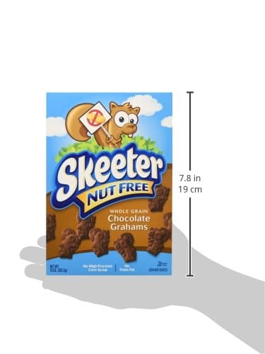 Skeeter Nut Free Graham Snacks, Chocolate, 10 Ounce