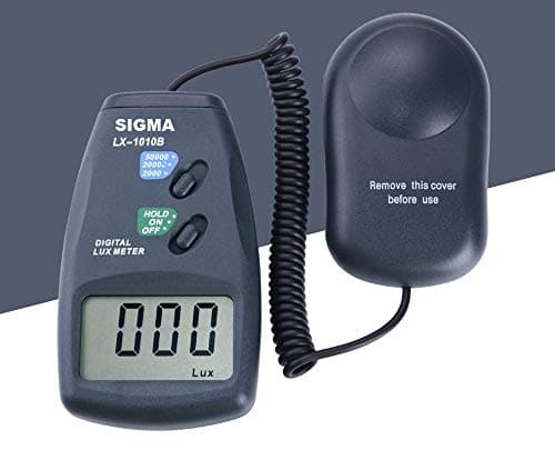 Sigma Instruments Digital Lux Meter (upto 50,000 Lux), with Calibration Certificate