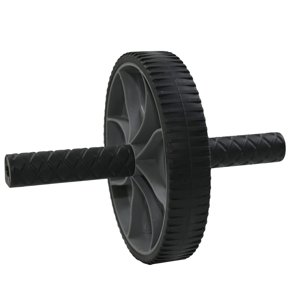 Ram® Ab Abdominal Exercise Roller Body Fitness Training Machine ABS Wheel Gym Tool Black