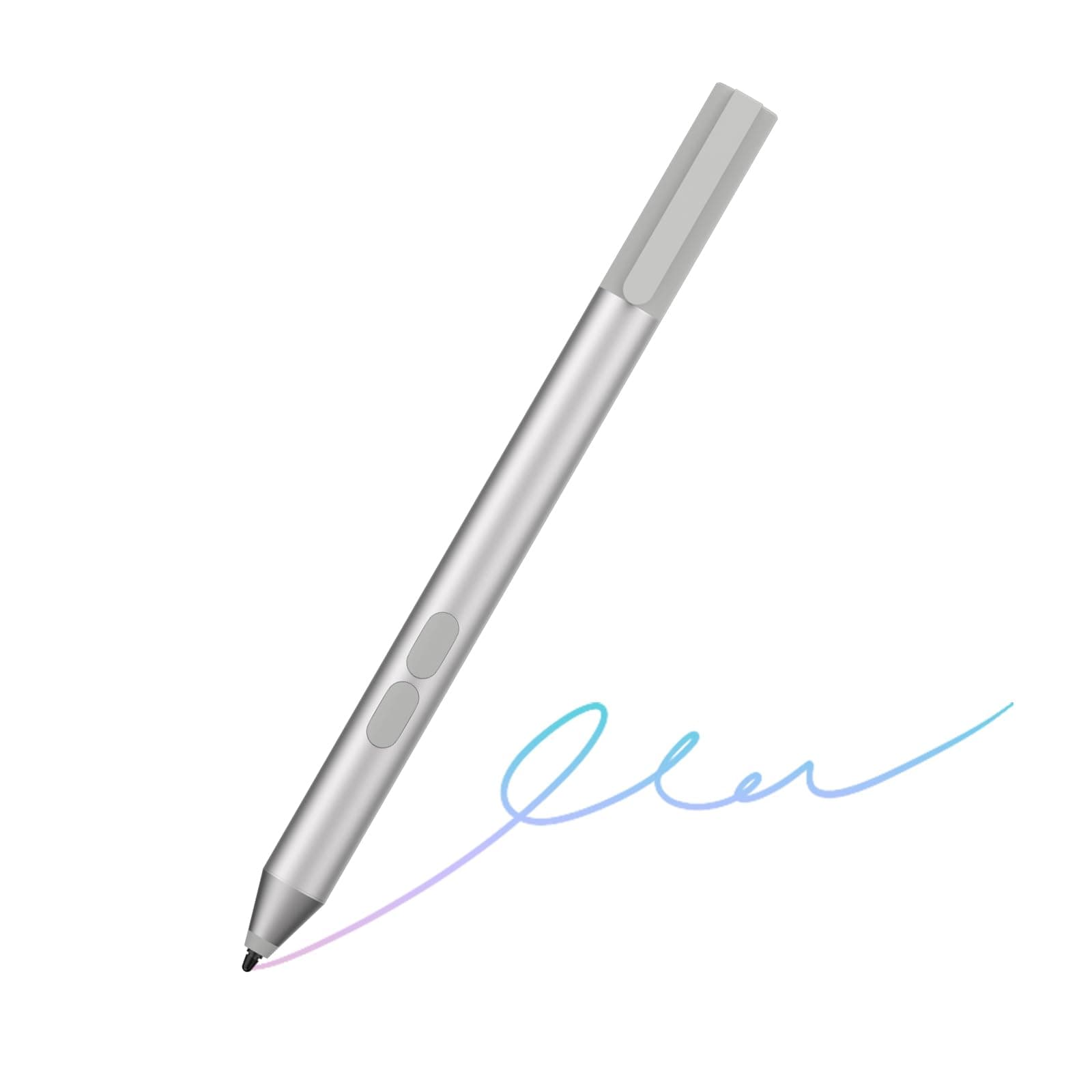 Stylus Pen for Surface Pro 11/10/9/8/X/7+/6/5/4/3/Surface 3, Surface Go 3/2/1, Surface Laptop/Studio/Book 4/3/2/1 with Palm Rejection, 1024 Levels Pressure, 2500h Working Hours