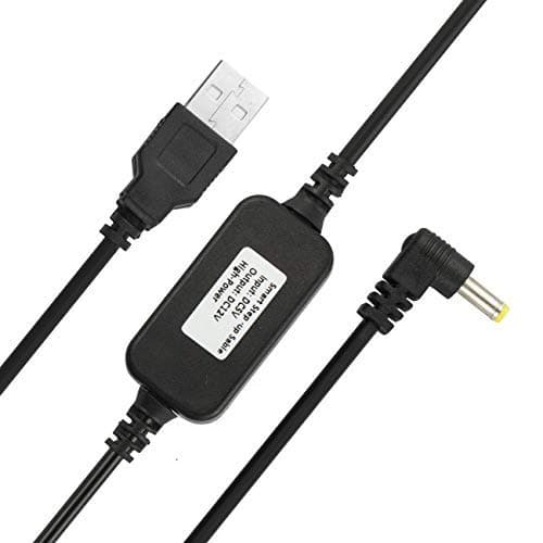 Baolongking USB 5V to DC 12V Power Cable, DC Voltage Adapter, Black, Compatible with Spot and New Echo (3rd Gen)
