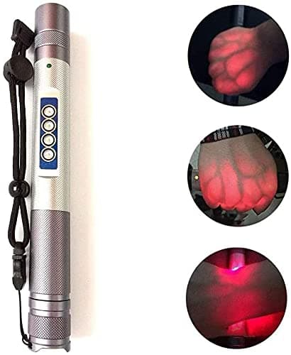 Vein Finder Viewer - Easy Finding Subcutaneous Veins Device - Chargeable Handheld Infrared Vascular Imaging Instrument Vein Detector for Nurses Doctor Phlebotomy