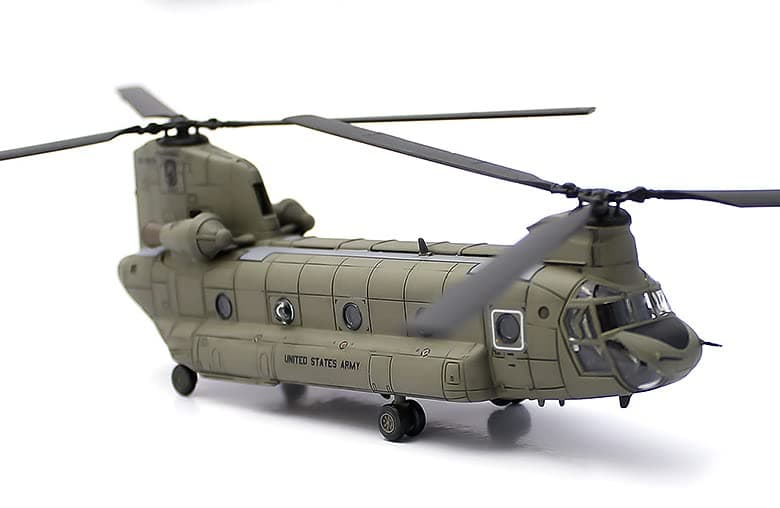 Academy Hobby Plastic Model Kits 1/144 Scale CH-47 D/F/J/HC.Mk.I 4 Nations