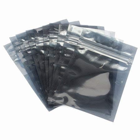 Sky- 10 pcs Antistatic ESD Safe Static Shielding Bag With Zip Lock (Size 250MM X 350 MM)
