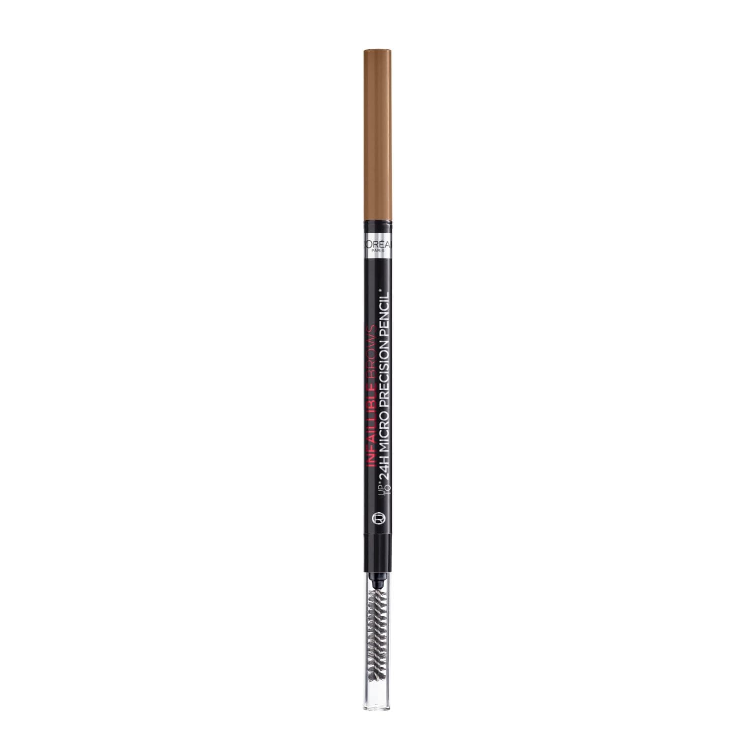 Infallible Brows 24H Micro Precision Pencil, Precisely Defines Brows- 5.0 Light Brunette