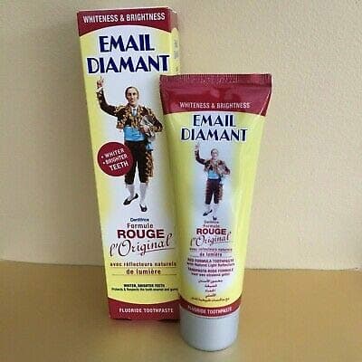 x4 Email Diamant RED Original Cosmetic Toothpaste x4 Tubes