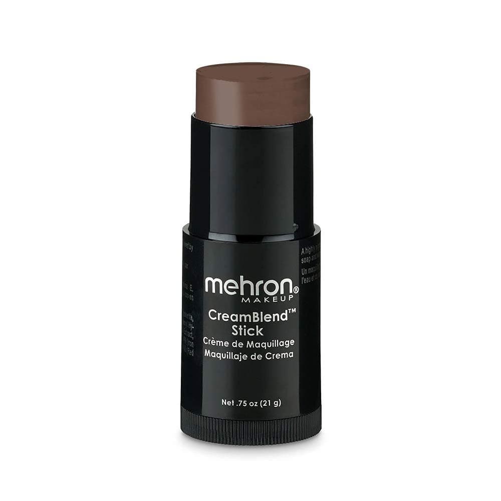 Mehron Makeup CreamBlend Stick, EBONY - .75oz