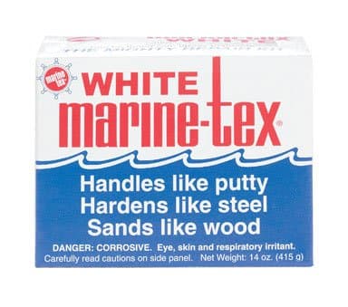 Marine-Tex RM306K Epoxy Putty, 14 oz., White,