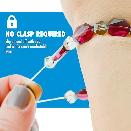 Beadalon 0.8 mm 100 m Elastcity, Clear