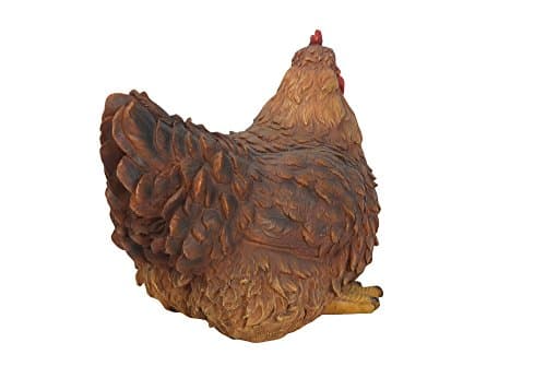 Hi-Line Gift Ltd Squatting Hen Statue
