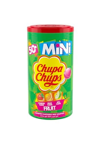 Chupa chups ミニロリポップ キャンディフルーツフレーバー 50個