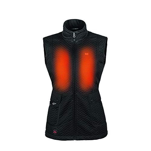 Mobile Warming Womens Cascade Bluetooth Battery Heated Insulated Vest (7.4v)