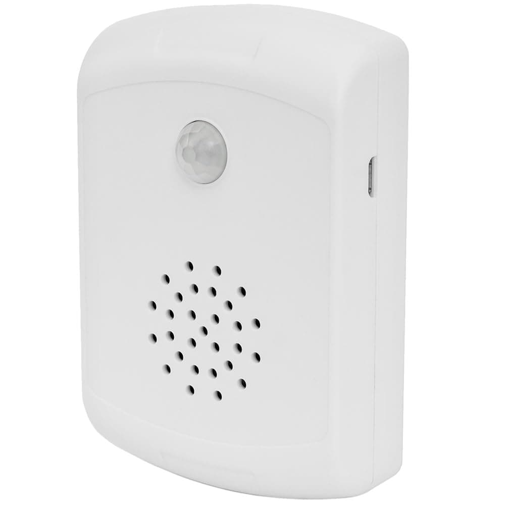 Talking Products, Voice Recordable PIR Infrared Motion Sensor Detector with Multi-Track Playback. Record or Download Your own Custom MP3 Files to Play Speech, Music or Sound Effects for Halloween