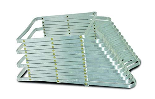 Camco Aluminum Sewer Hose Support, Supports Sewer Hoses Up to 10', Includes Strap Kit to Secure Your Hose in Place, Durable Construction, Lightweight Design, 40351