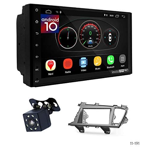UGAR EX10 7" Android 10 DSP Car Stereo Radio Plus 11-191 Fascia Kit for KIA Optima III (TF), K5 2010-2013