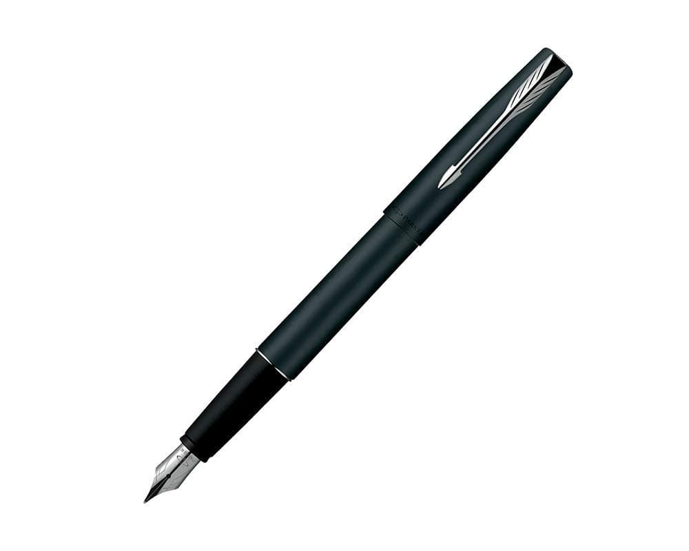Frontier Matte Black CT Fountain Pen