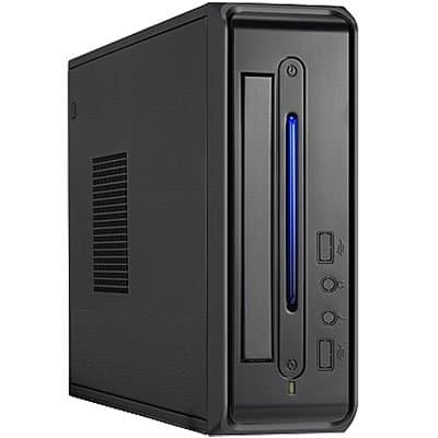 Mini-iTX Case 820-01B Cases, Black (820-01B-C2228U)