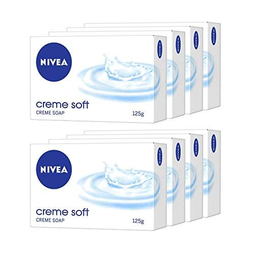 Nivea Creme Soft Soap, 125 gm (2 x Pack of 4)