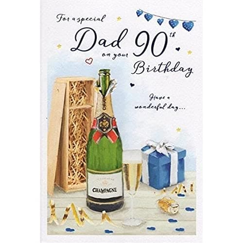 Dad 90th Birthday, Birthday Card